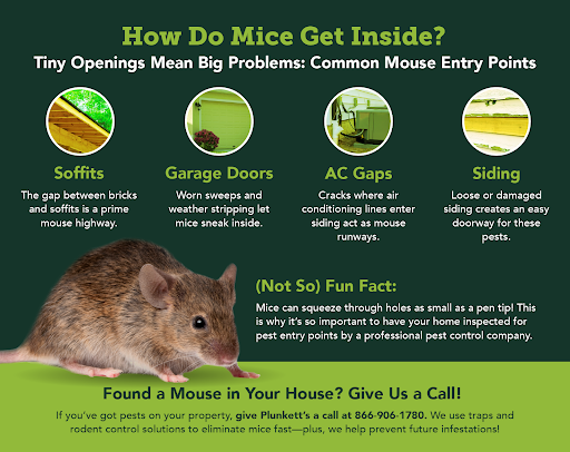 Do Mice Get In House Infographic
